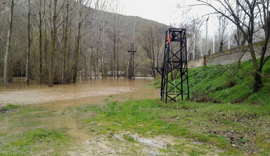 Fotos: Desbordamiento de los ríos Eresma, Duratón y Riaza en la provincia de Segovia