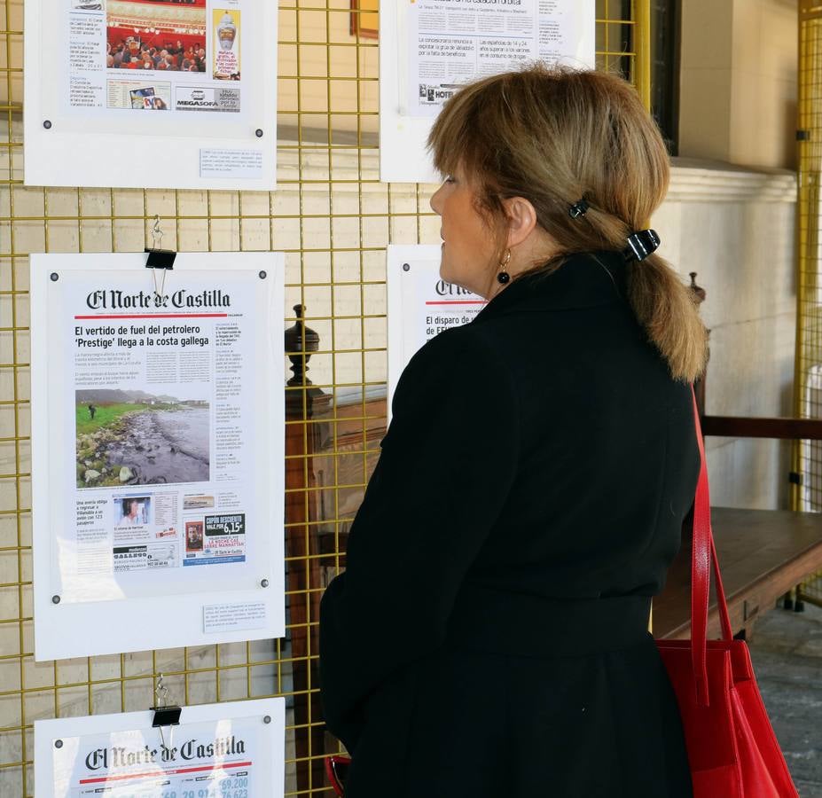 Una selección de 85 primeras páginas, que fueron portada desde el 8 de julio de 1855, hasta el 11 de octubre de 2017