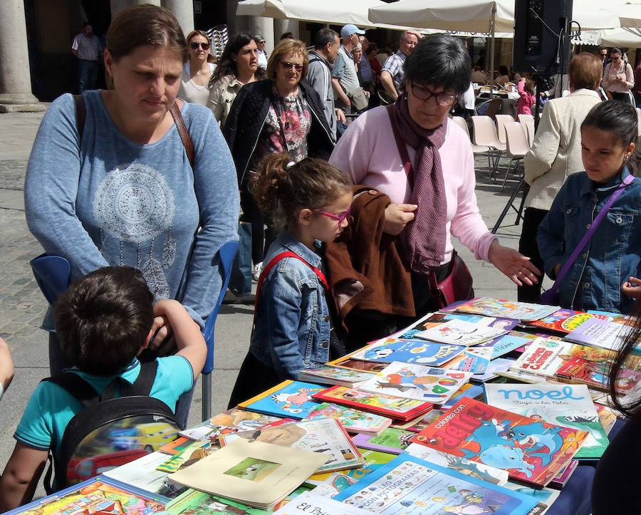 Fotos: Celebración del Día del Libro en Segovia