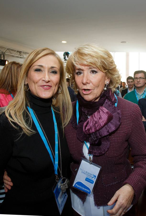 07.03.15 Con Esperanza Aguirre en la Convención Nacional del Partido Popular en Valladolid.