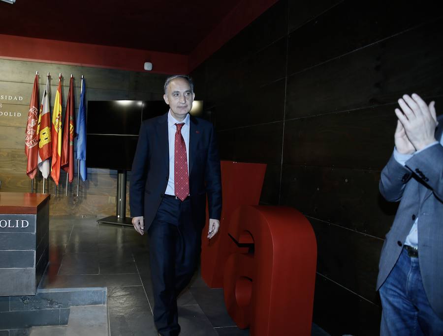 Fotos: Antonio Largo, nuevo rector de la Universidad de Valladolid