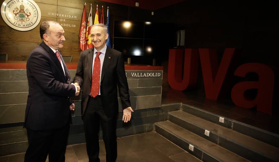 Fotos: Antonio Largo, nuevo rector de la Universidad de Valladolid