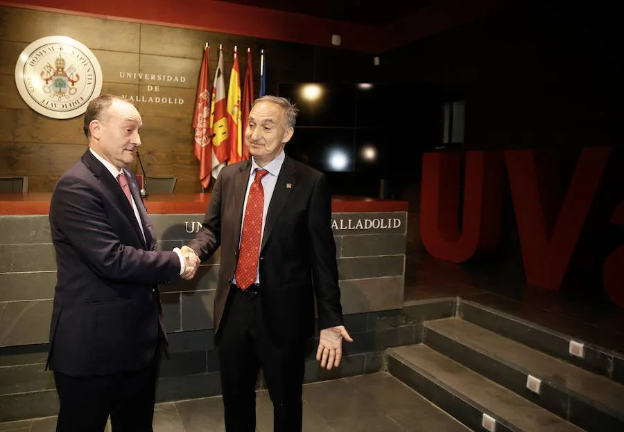 Fotos: Antonio Largo, nuevo rector de la Universidad de Valladolid