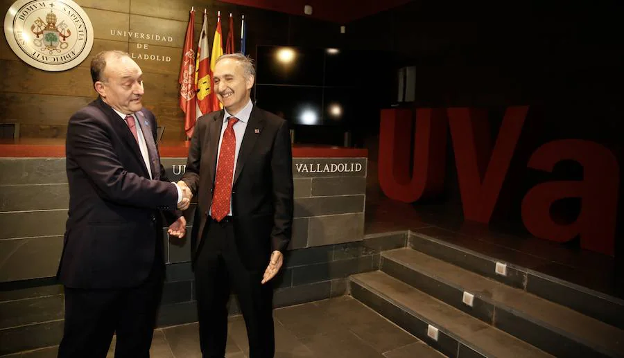 Fotos: Antonio Largo, nuevo rector de la Universidad de Valladolid