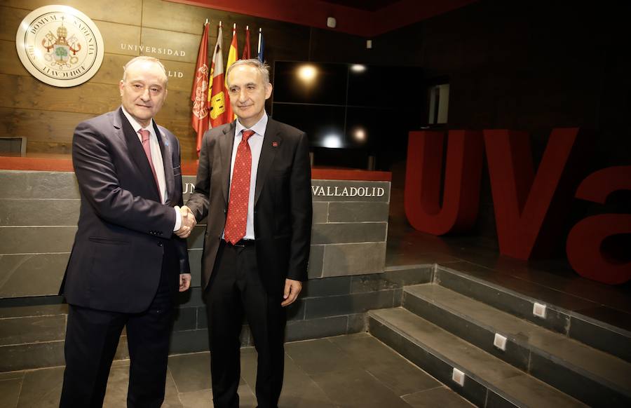 Fotos: Antonio Largo, nuevo rector de la Universidad de Valladolid