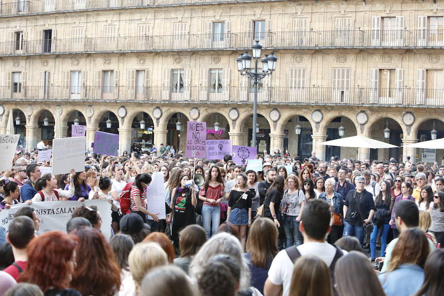 Fotos: Salamanca se manifiesta contra la sentencia de la Manada