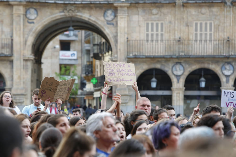 Fotos: Salamanca se manifiesta contra la sentencia de la Manada