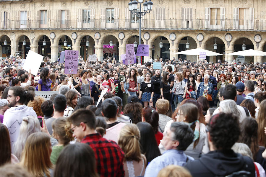 Fotos: Salamanca se manifiesta contra la sentencia de la Manada