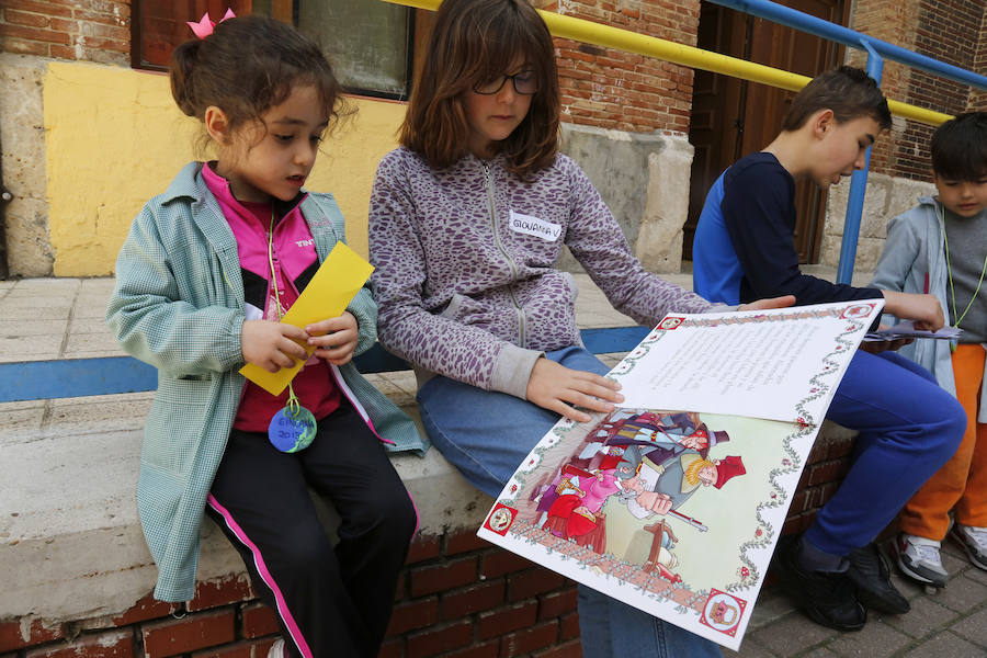 Fotos: Quedada lectora en el colegio Modesto Lafuente