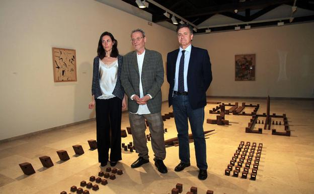 Ana Doldán, Miquel Navarro y Francisco Vázquez. 