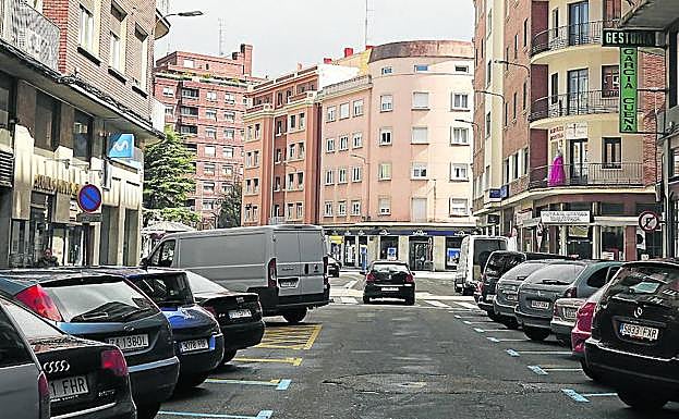 Tramo de la calle de Becerro de Bengoa que se renovará. 