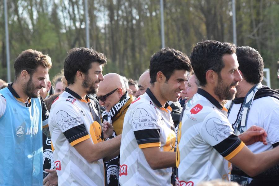 Unionistas ha certificado en Burgos su presencia en la fase final por el ascenso a Segunda División B por segunda temporada consecutiva con una victoria merecida en su visita a un Burgos Promesas (0-2)