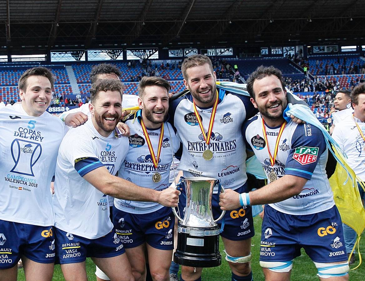 Fotos: Victoria del VRAC Quesos Entrepinares en la final de la Copa del Rey de rugby frente al Silverstorm El Salvador