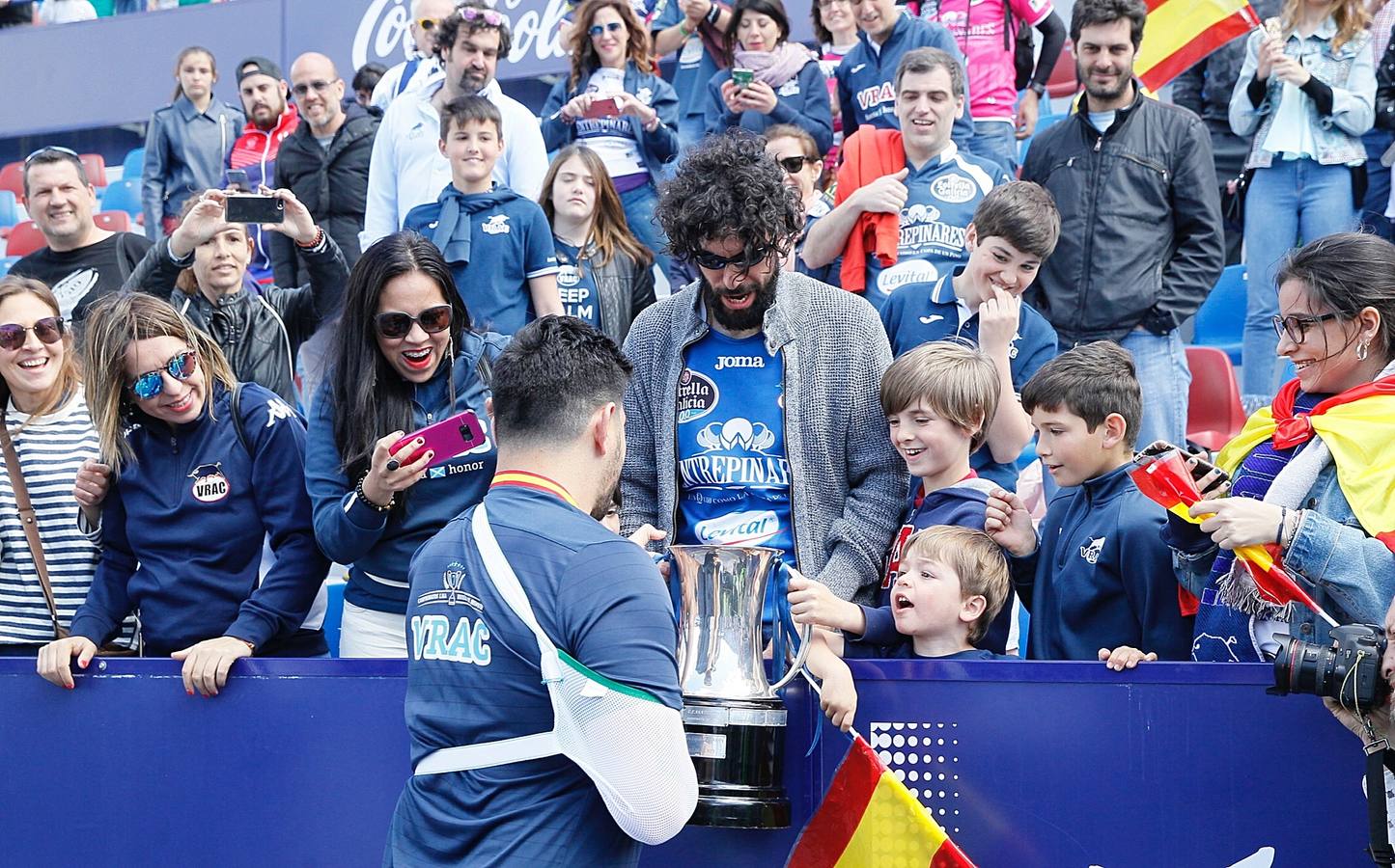 Fotos: Victoria del VRAC Quesos Entrepinares en la final de la Copa del Rey de rugby frente al Silverstorm El Salvador