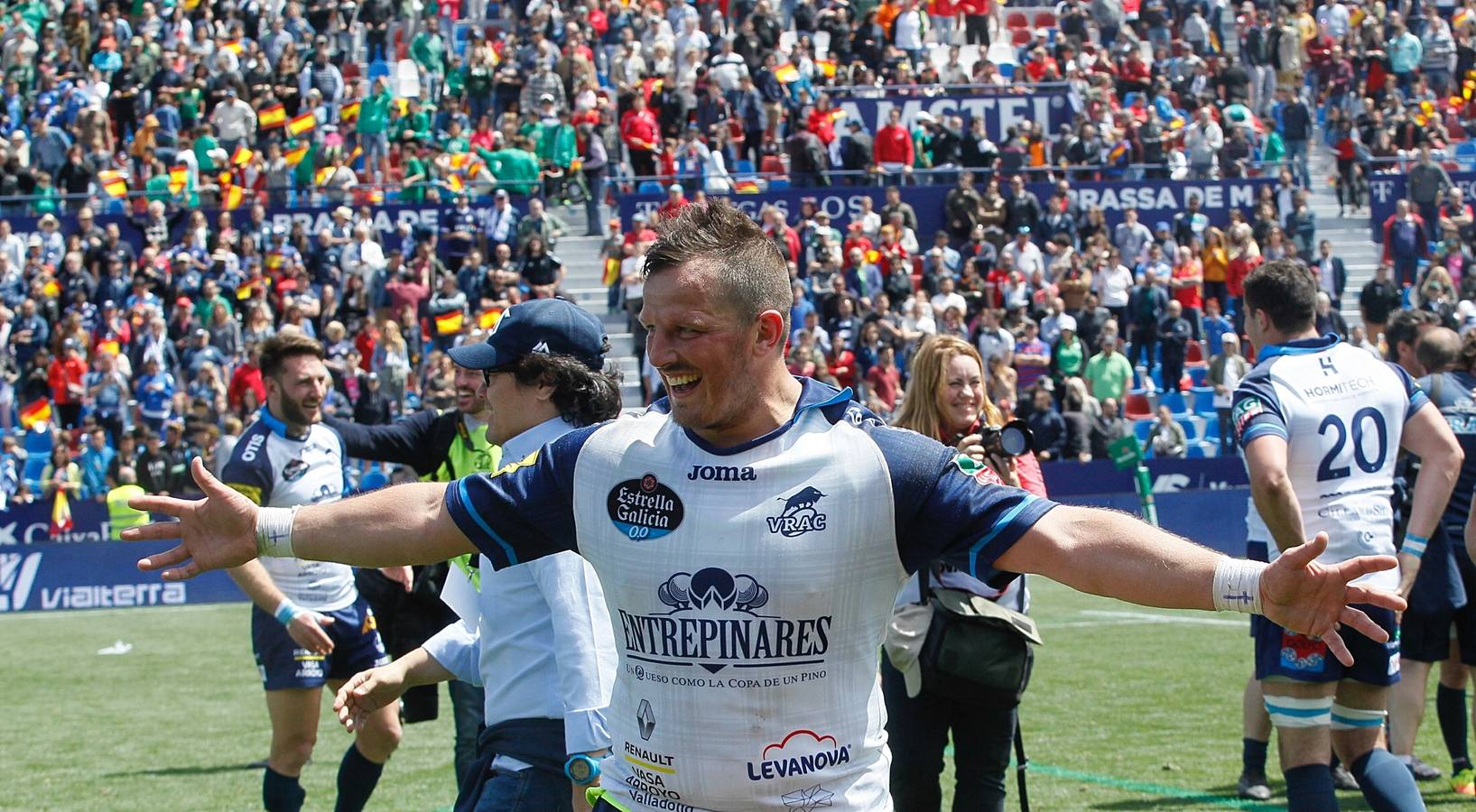 Fotos: Victoria del VRAC Quesos Entrepinares en la final de la Copa del Rey de rugby frente al Silverstorm El Salvador