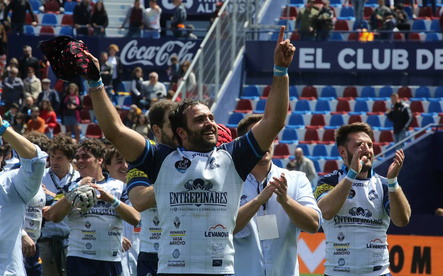 Fotos: Victoria del VRAC Quesos Entrepinares en la final de la Copa del Rey de rugby frente al Silverstorm El Salvador