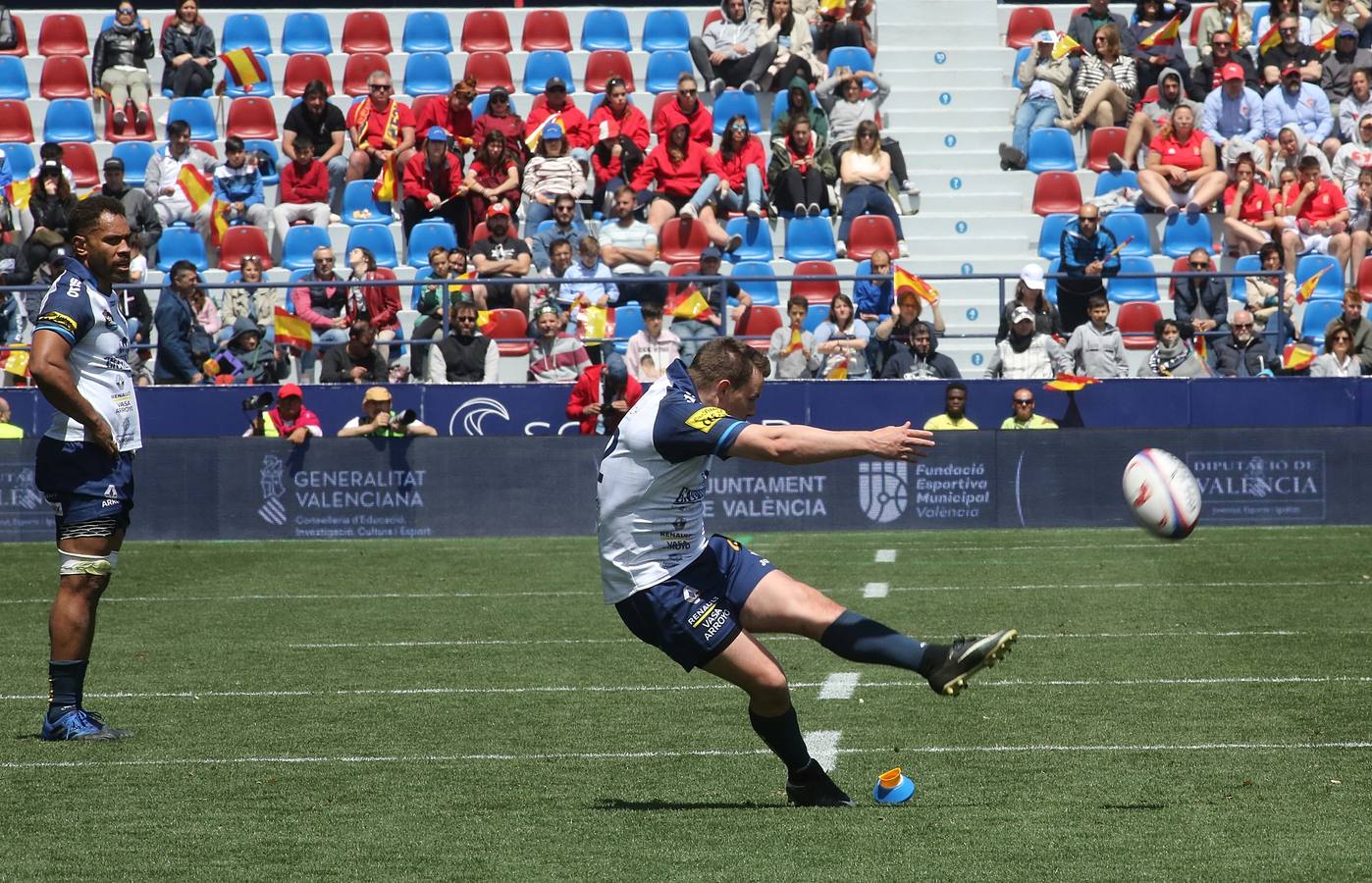 Fotos: Victoria del VRAC Quesos Entrepinares en la final de la Copa del Rey de rugby frente al Silverstorm El Salvador