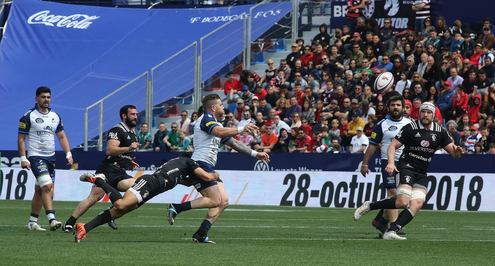 Fotos: Victoria del VRAC Quesos Entrepinares en la final de la Copa del Rey de rugby frente al Silverstorm El Salvador