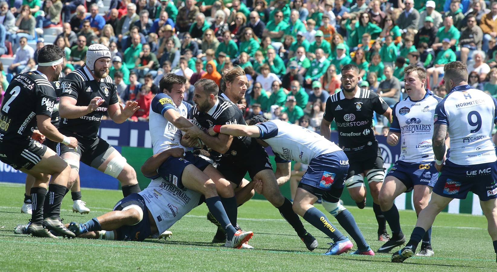 Fotos: Victoria del VRAC Quesos Entrepinares en la final de la Copa del Rey de rugby frente al Silverstorm El Salvador