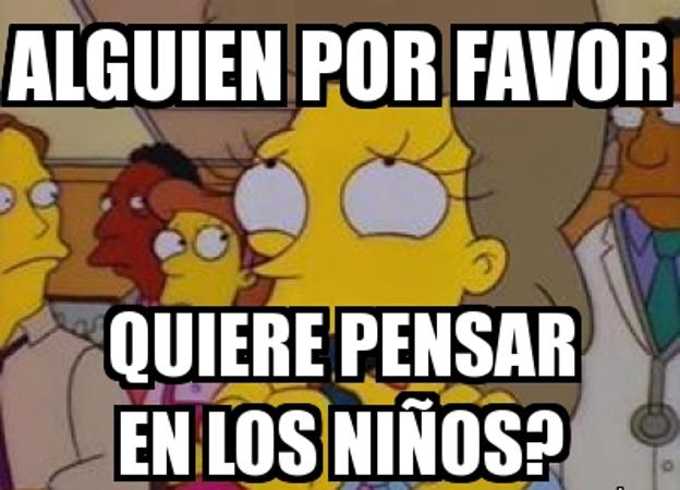 Si no piensas como yo, ¿cómo voy a explicar eso a mis hijos?