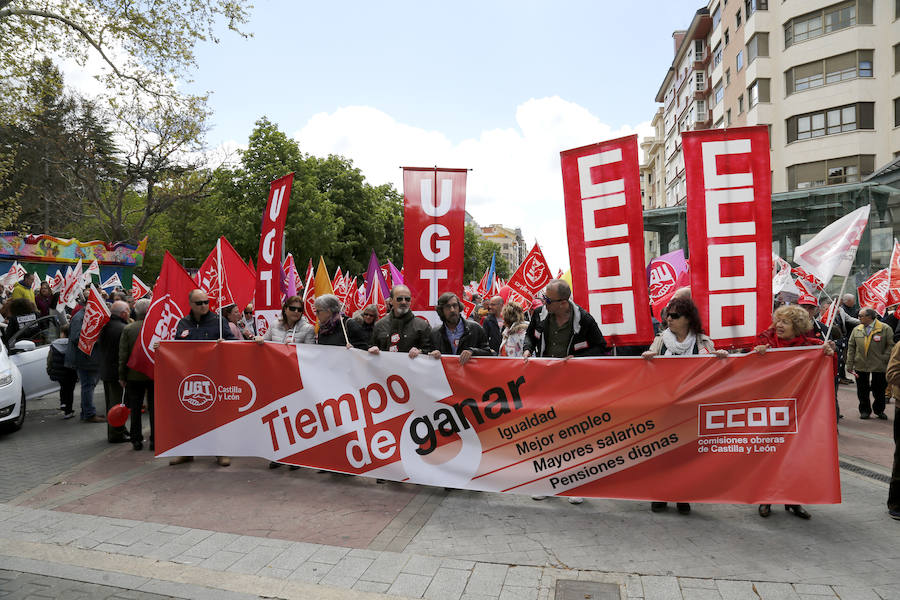 Fotos: Primero de mayo en Palencia