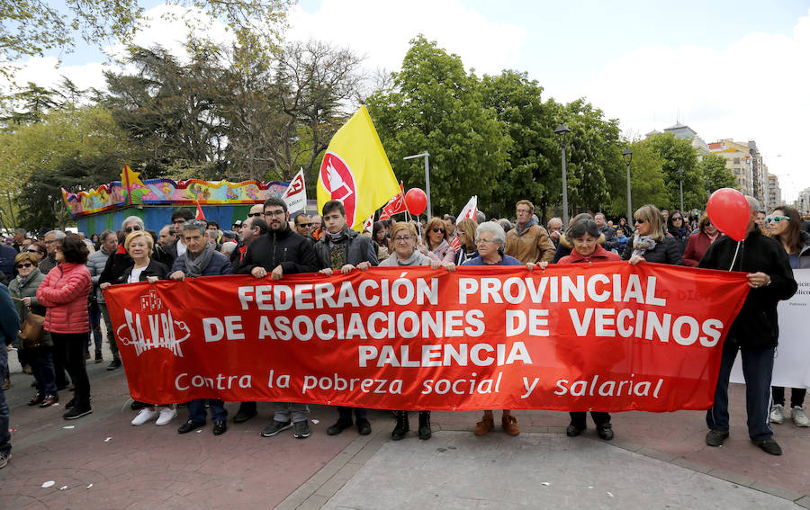Fotos: Primero de mayo en Palencia
