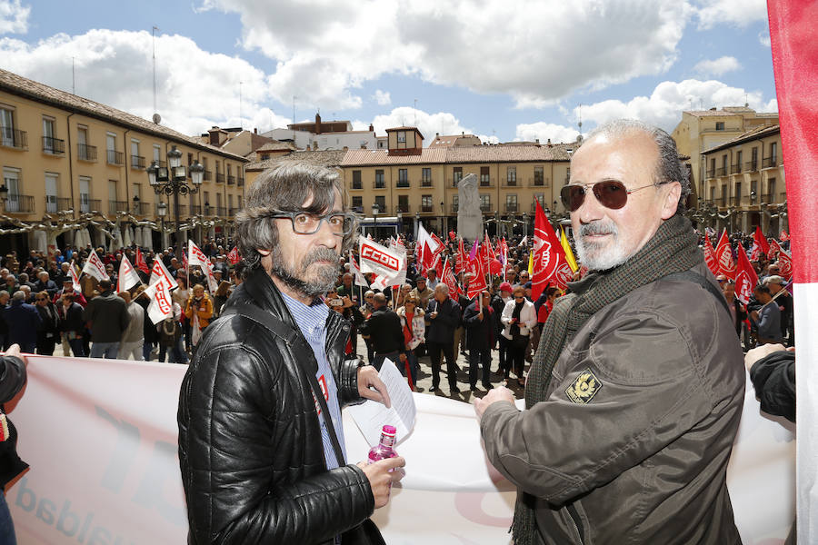 Fotos: Primero de mayo en Palencia