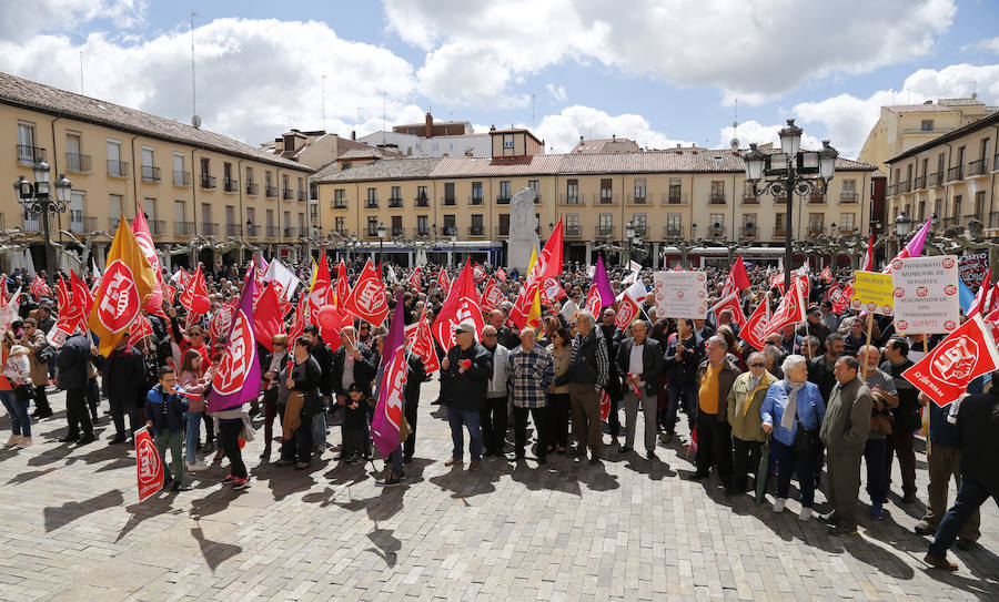 Fotos: Primero de mayo en Palencia