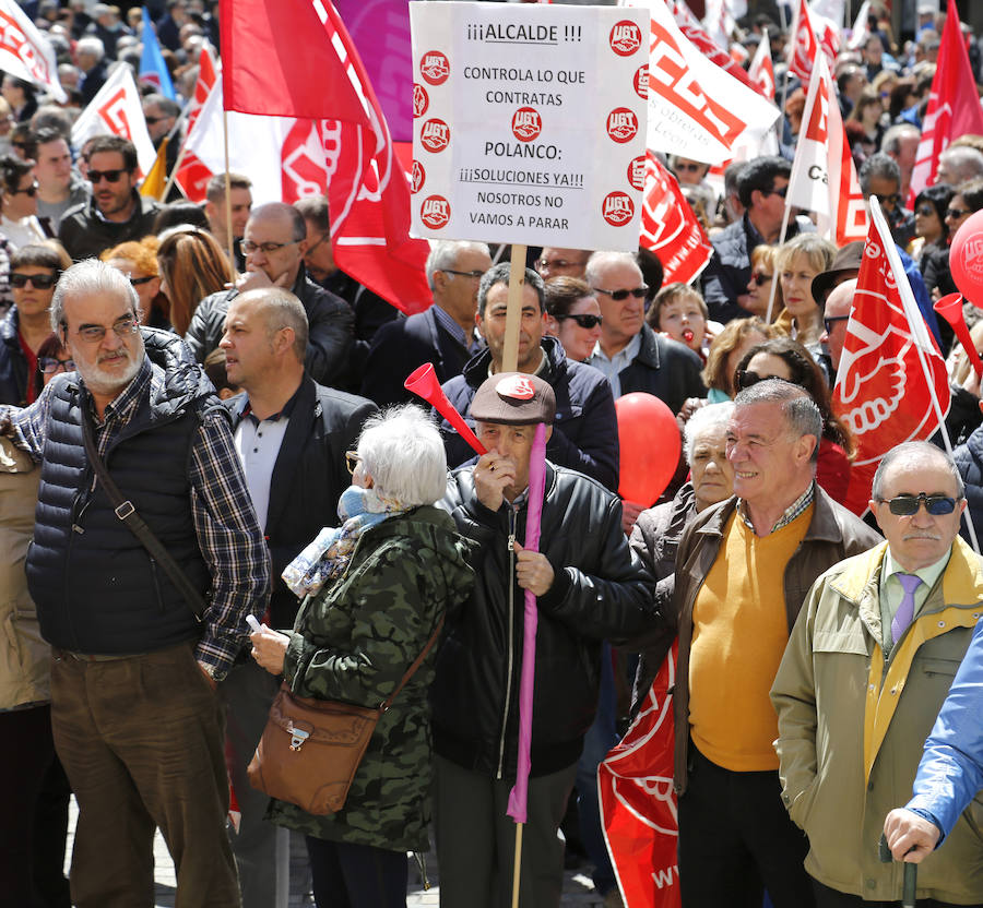 Fotos: Primero de mayo en Palencia