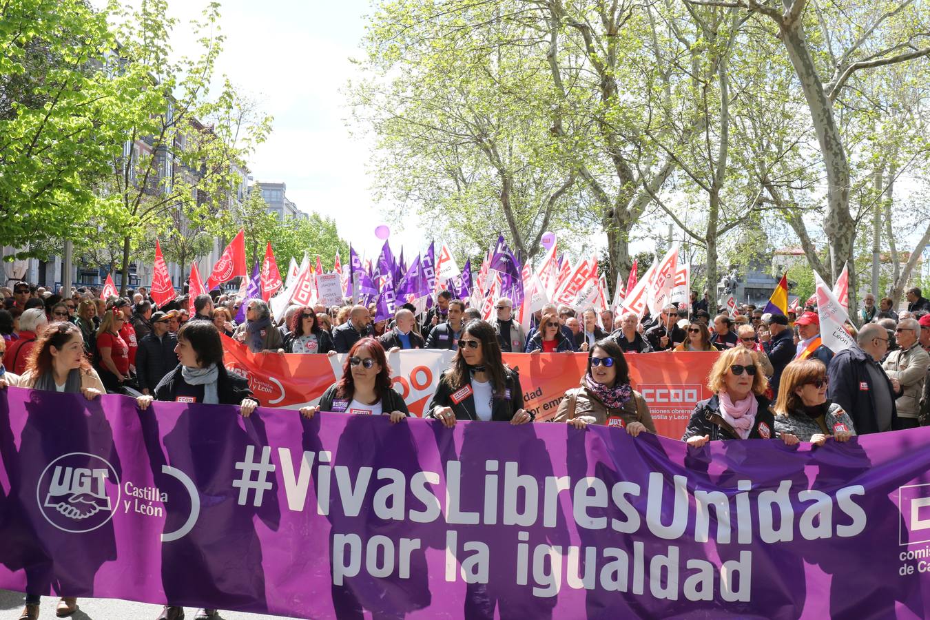 Fotos: Manifestación del Primero de Mayo en Valladolid