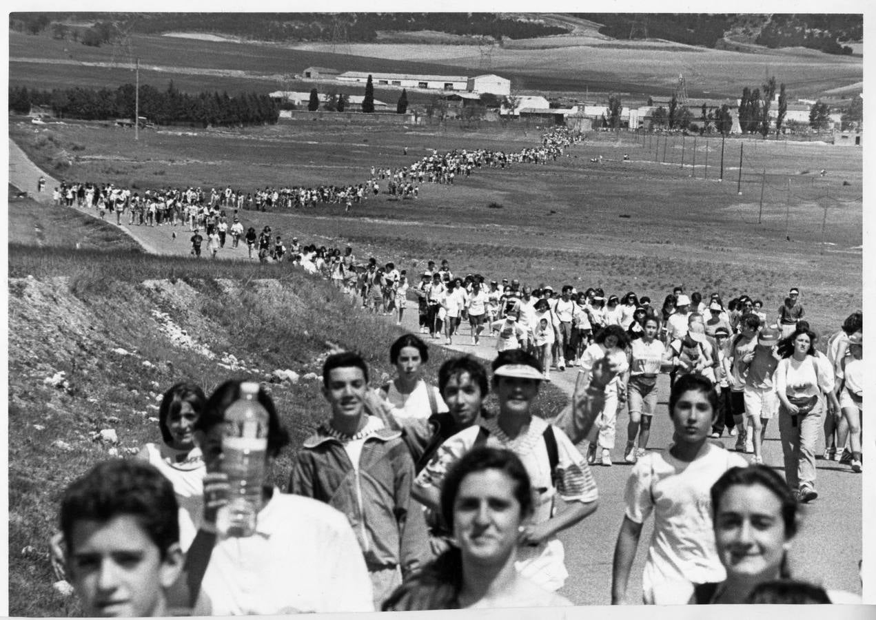 1992. Sol de justicia, multitud de ampollas, récord de participación.