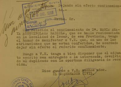Imagen secundaria 1 - Documentos de 1968.