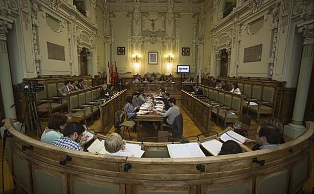 Pleno del Ayuntamiento de Valladolid