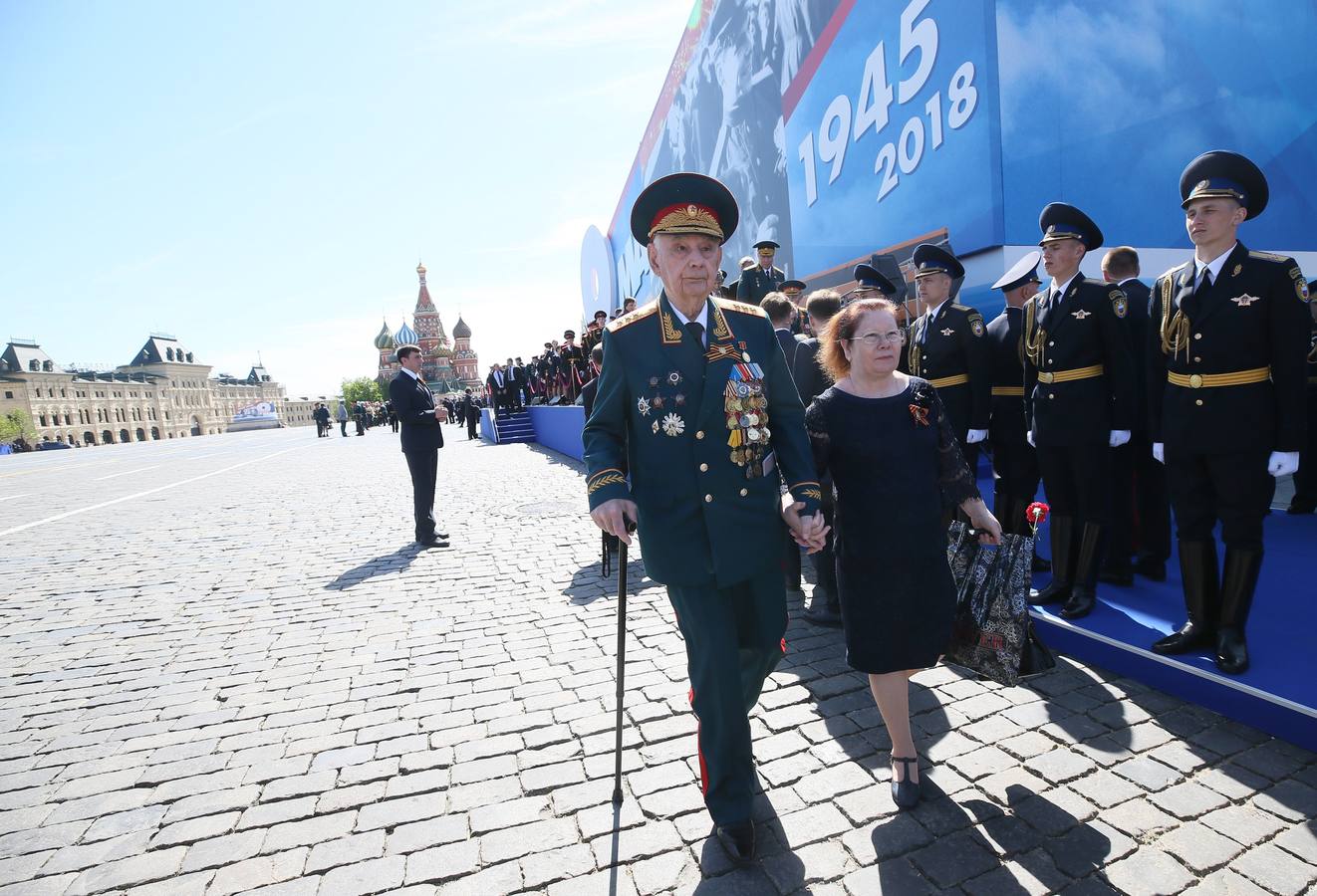 Rusia celebra el 73º aniversario de la victoria sobre la Alemania nazi en la Segunda Guerra Mundial
