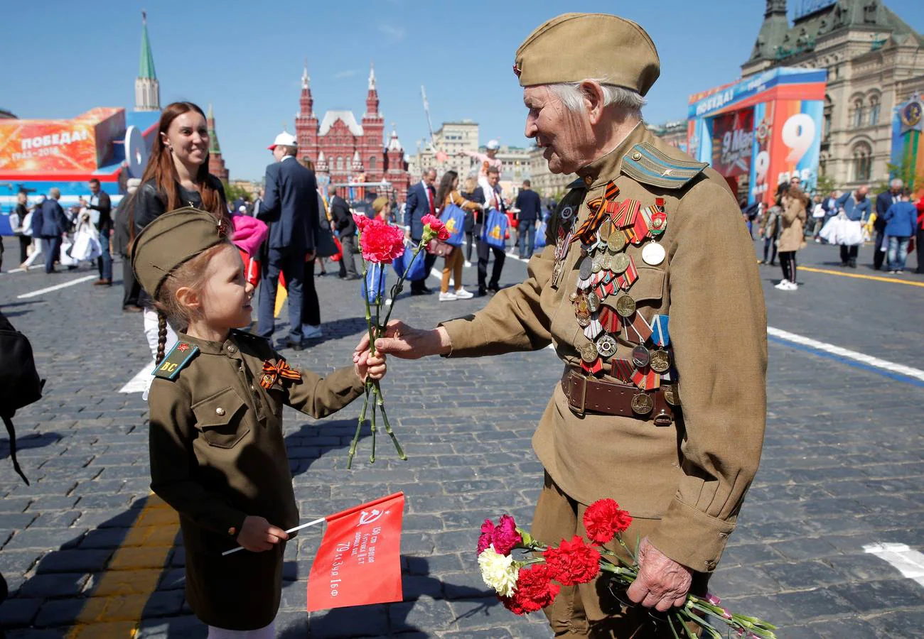 Rusia celebra el 73º aniversario de la victoria sobre la Alemania nazi en la Segunda Guerra Mundial