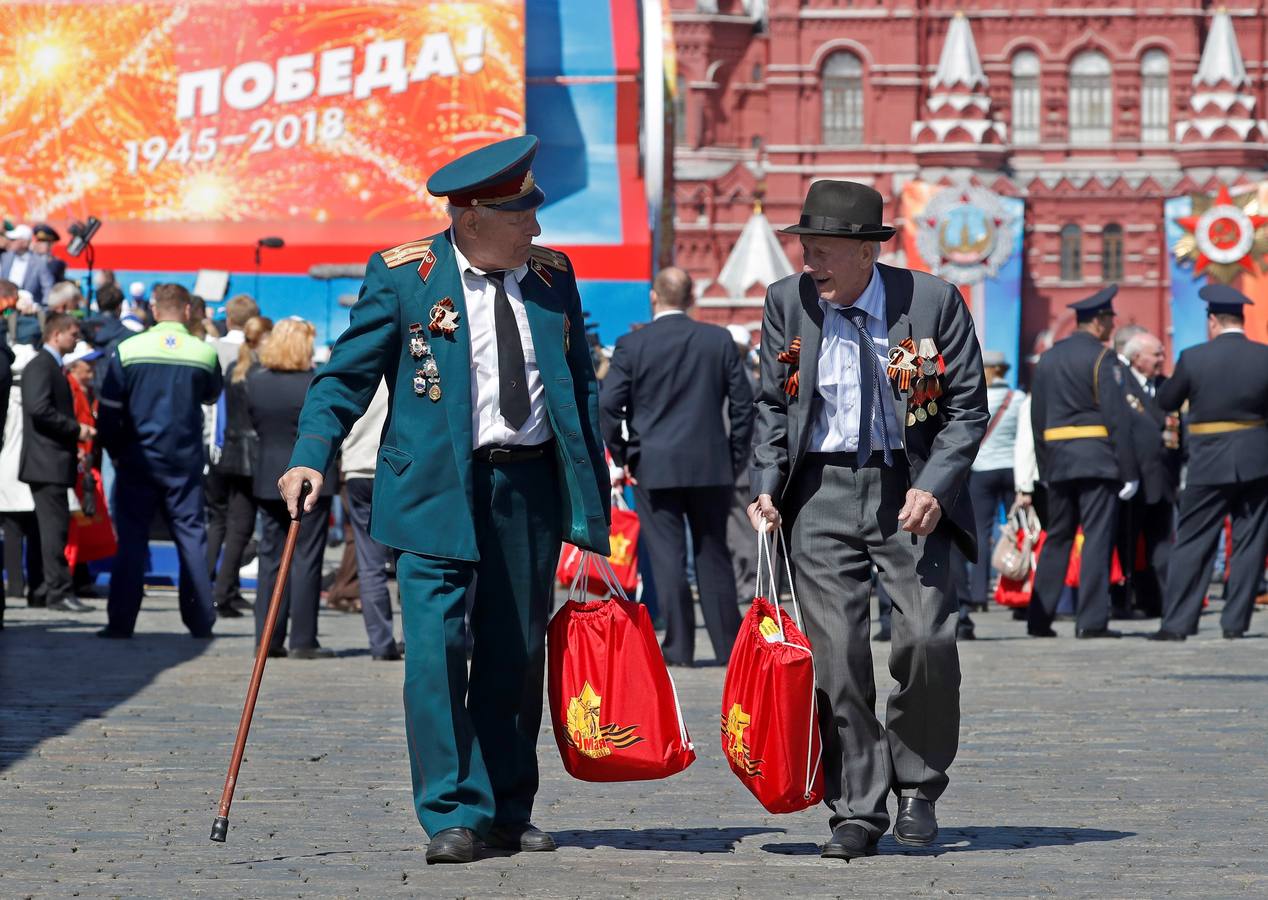 Rusia celebra el 73º aniversario de la victoria sobre la Alemania nazi en la Segunda Guerra Mundial