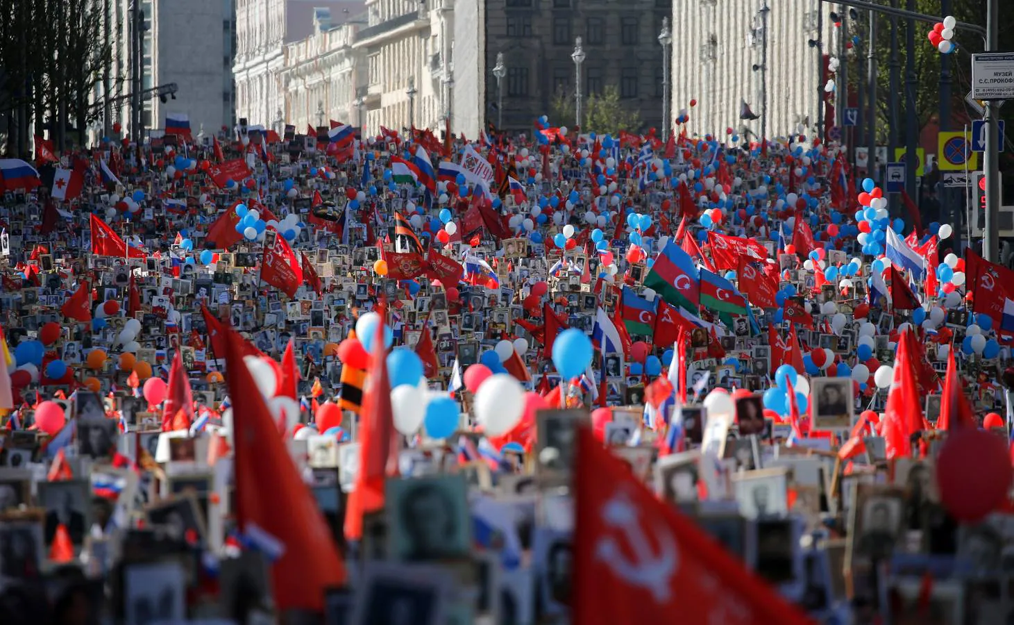 Rusia celebra el 73º aniversario de la victoria sobre la Alemania nazi en la Segunda Guerra Mundial