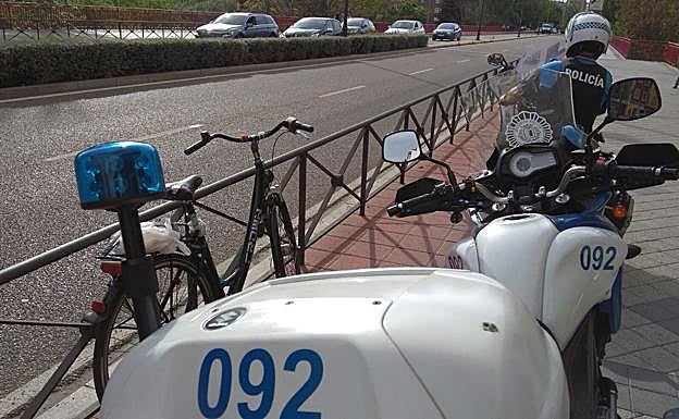 Imagen del Twitter de la Policía Local de Valladolid.