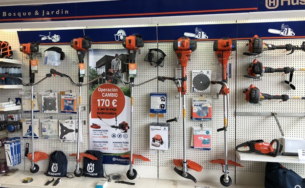 Material de bosque y jardín, en Tecnicalor. 