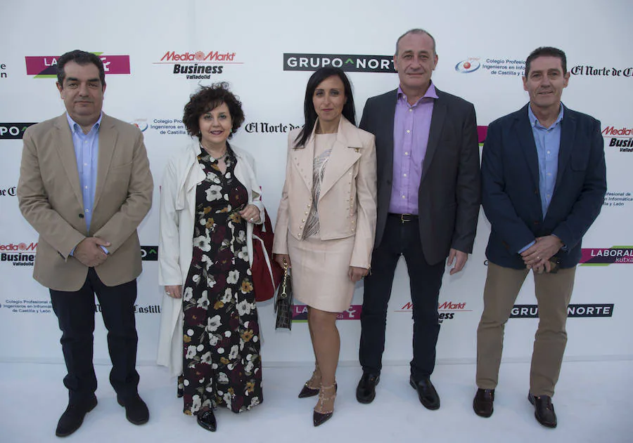 Juan Carlos Nieto, Mercedes García, Yolanda Hernández (Ingevega), Juan Carlos Presa y Jorge Sambade.