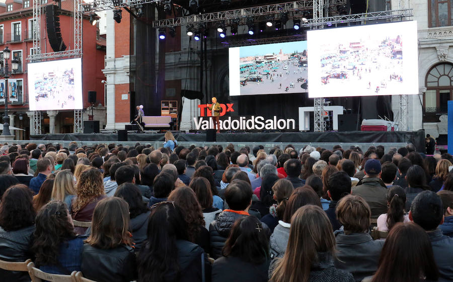Fotos: TEDx se celebra en la plaza mayor de Valladolid