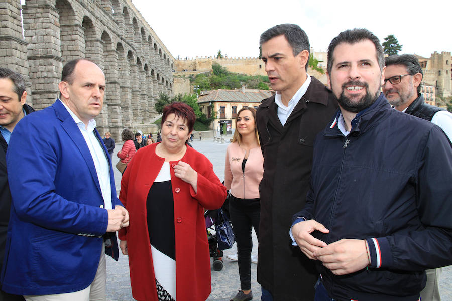 Fotos: Pedro Sánchez en Segovia