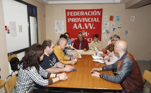 Asamblea de la Federación de Vecinos de Palencia. 