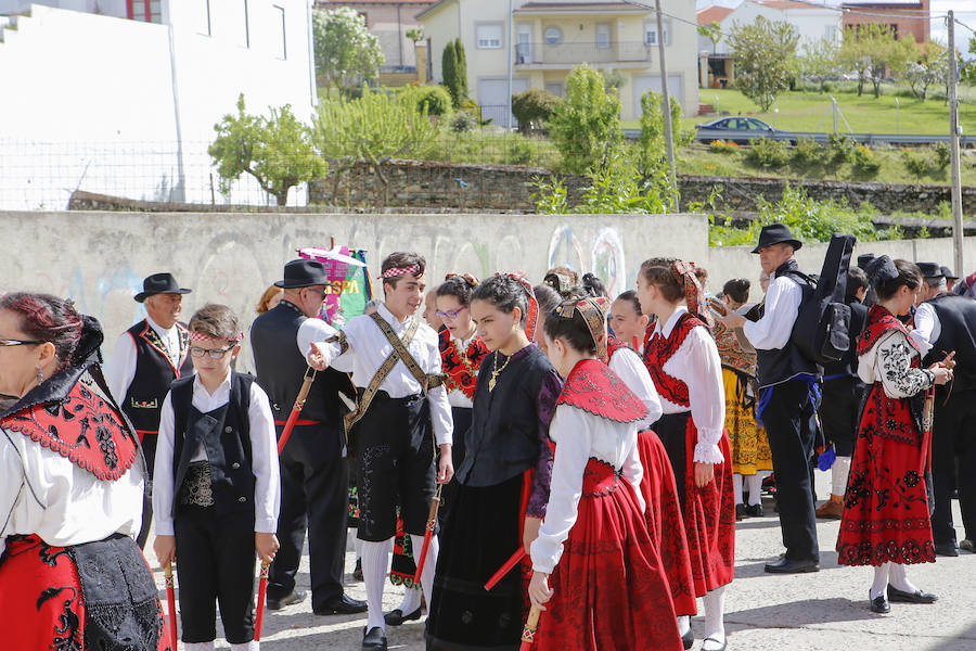 El municipio celebró ayer por todo lo alto, y con numerosa presencia de público, la undécima edición del Festival de Danzas Reserva de la Biosfera 'Sierras de Béjar y de Francia', un certamen que nació ligado al programa 'Primavera en las Sierras'. 