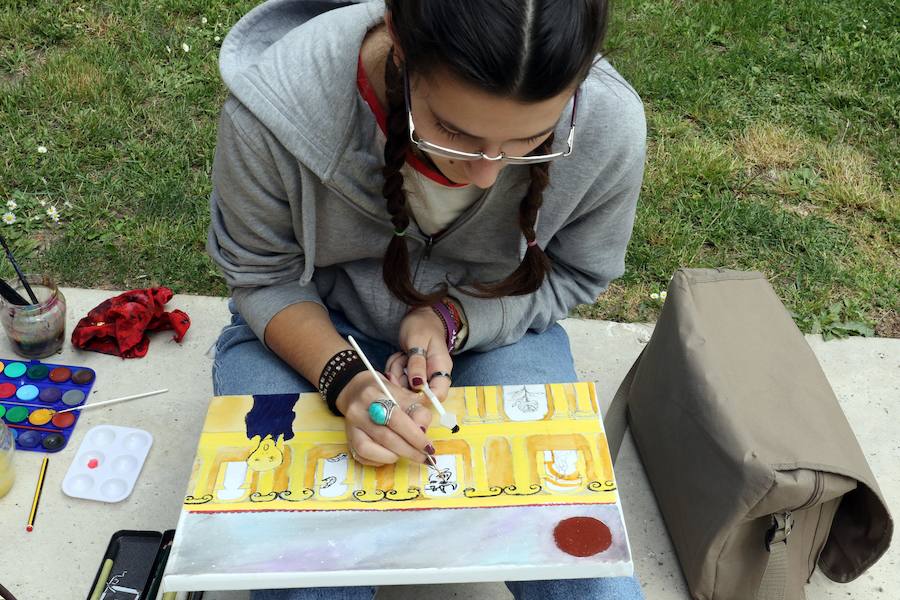 Fotos: Concurso de Pintura rápida