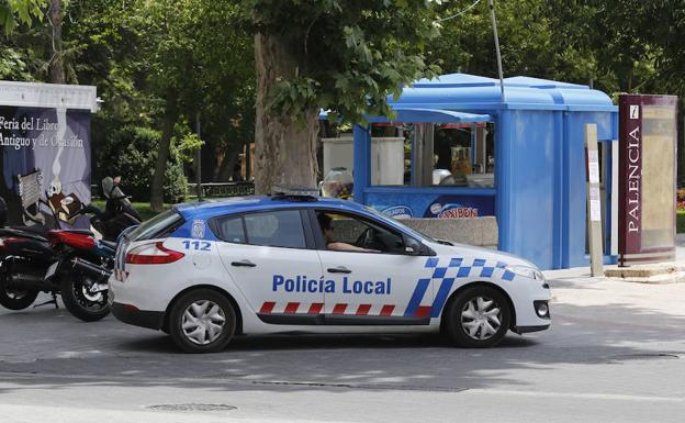 Coche de la Policía Local. 