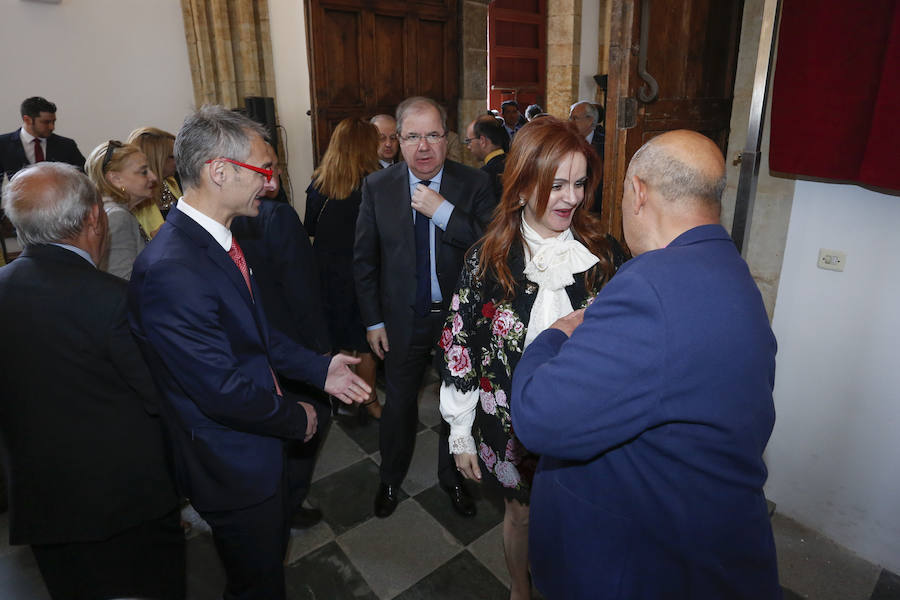 Sesión plenaria de las Cortes en Salamanca