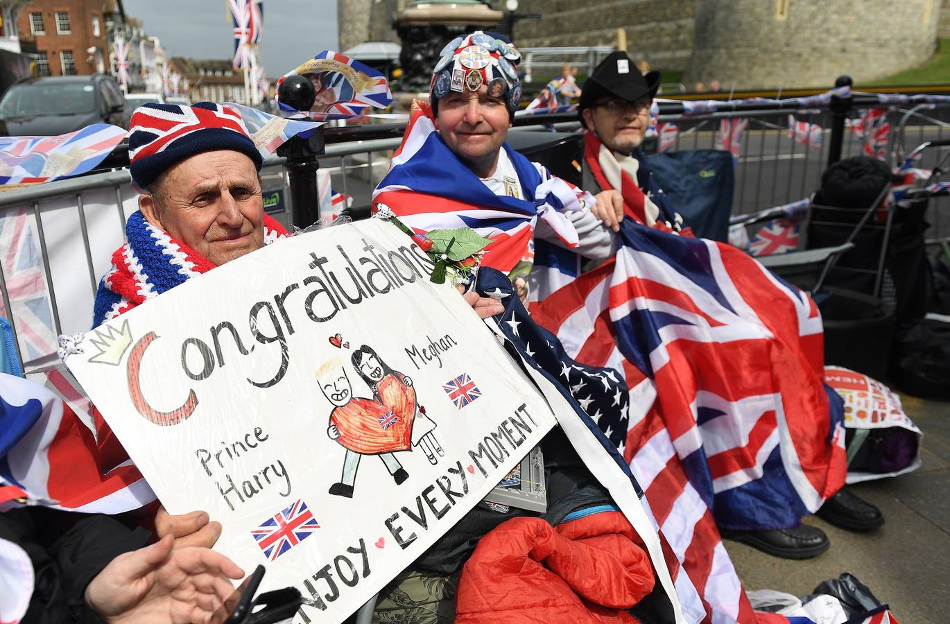 El Reino Unido se encuentra inmerso en una creciente espectación ante la boda del príncipe Enrique y la exactriz estadounidense Meghan Markle que se celebra el próximo sábado en la capilla de San Jorge, en el castillo de Windsor