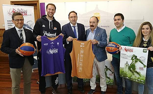 Presentación del 3x3 Street Basket Tour.