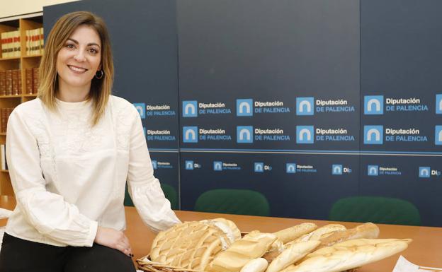 La presidenta de la Asociación de Panaderos de Palencia, M